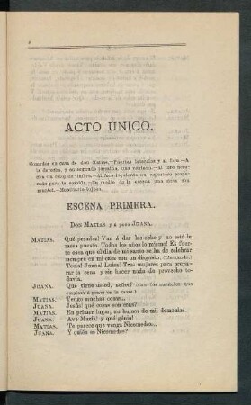 Escena primera.