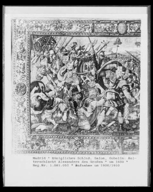 Die Reiterschlacht Alexanders des Großen