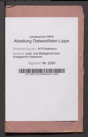 Erblasser: Schroeder, Elisabeth: