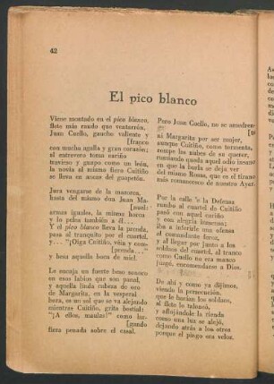 El pico blanco