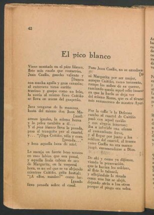 El pico blanco