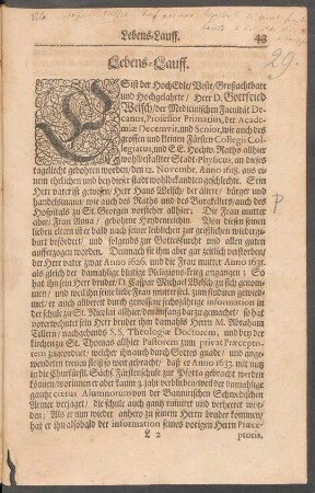 Welsch, Gottfried