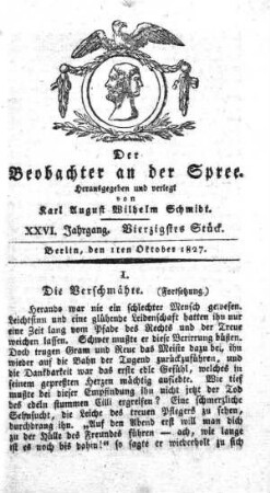 40. Stueck, 11. Oktober 1827