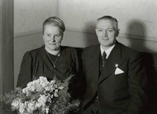 Bäcker- und Konditormeister Artur Möbius und Frau