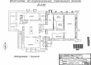 Friedrichshafen Stadt: Wiederaufbau Empfangsgeb. Empfangsgeb.