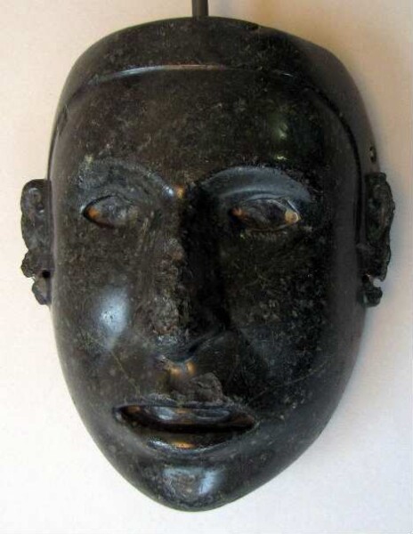 Stone mask (obsidian mask)