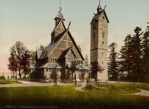 1728. P.Z. - Riesengebirge. Kirche Wang