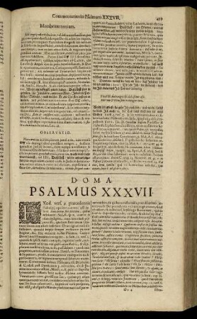 Psalmus XXXVII. - Psalmus XXXIX.