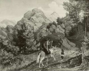 Heimkehrender Harfner