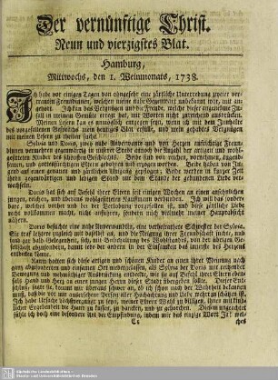 Neun und vierzigstes Blat
