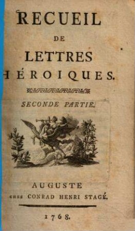 Recueil de lettres héroiques, [2]