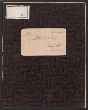 Nachlass von Max Scheler (1874-1928) – BSB Ana 315, B.1.122. Max Scheler (1874-1928) Nachlass: Maßstäbe der Erkenntnis. Manifestationsbedingungen des Geistes. Ficta und ideales Sein und reales Sein - BSB Ana 315.B.I.122