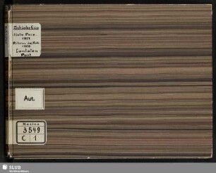 2 Cantatas - Mus.3549-C-1