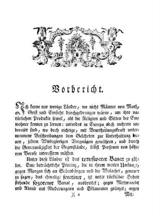 Vorbericht