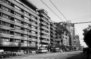 Bukarest: Neue Häuser am Boulevard Magheru