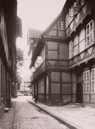 Celle, Kalandgasse : Celle. Wohnhäuser, Kalandgasse 4/5. Straßenansicht