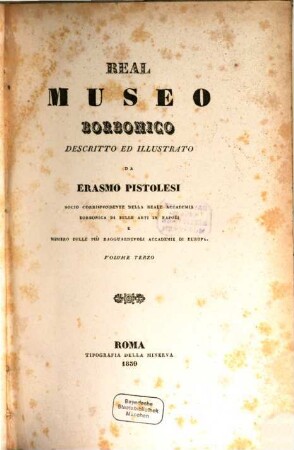 Real Museo Borbonico, 3