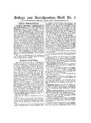 Höhere Mädchenschulen : Beilage zum Korrespondenz-Blatt Nr. 4