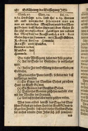 280-290, Bey dieser Weissagung haben wir Acht zu ...