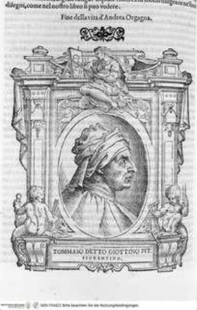 Le vite de' più eccellenti pittori, scultori, e architettori : con i ritratti loro et con l'aggiunta delle Vite de' vivi, & de' morti dall'anno 1550 insino al 1567 ; con le tavole in ciascun volume, delle cose più notabili, de' ritratti, delle vite degli artefici, et dei luoghi dove sono l'opere loro / scritte da Giorgio Vasari. Di nuovo dal medesimo riviste et ampliate, Band 1/2 - Tomo I: Prima e seconda parteTommaso, detto Giottino