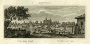 Mannheim: Die Rheinbrücke - Le Pont du Rhin