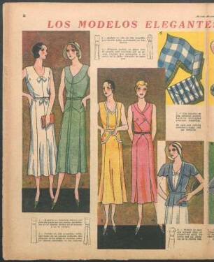 Los modelos elegantes para la primavera [Dibujos]