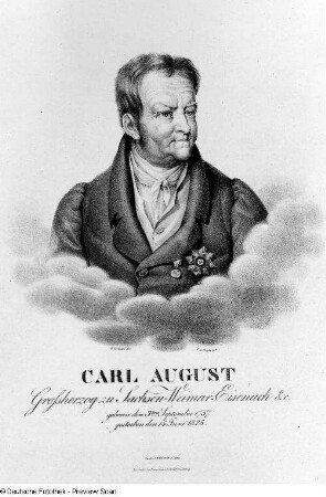 Carl August, Großherzog zu Sachsen-Weimar-Eisenach