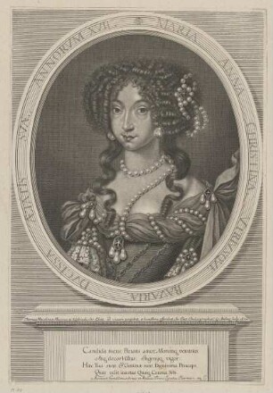 Bildnis der Maria Anna Christina