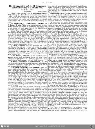 Die Uhrenindustrie auf der II. bayerischen Landesausstellung in Nürnberg 1896 (Fortsetzung)