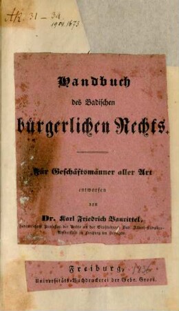 Bd. 1: Die Einleitung und das erste Buch des Landrechts "von den Personen" L. R. S. 1-515 k : für Geschäftsmänner aller Art entworfen
