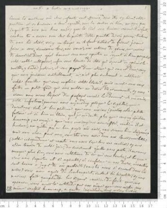 Brief von Louis Marie Chamisso <Comte de>, Marie-Anne Chamisso <Comtesse de> und Eugène de Chamisso an Hippolyte de Chamisso und Charles de Chamisso