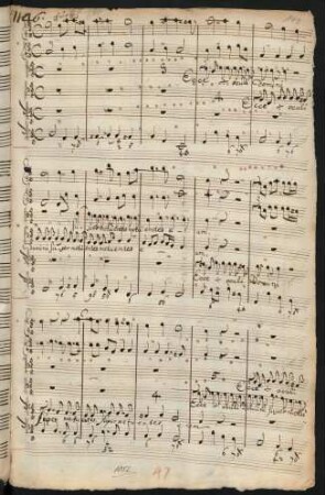 Ecce oculi Domini; V (3), strings, bc