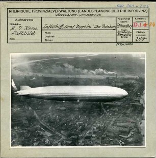 Duisburg, Luftschiff "Graf Zeppelin" LZ 127