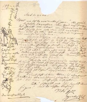 Korrespondenz von Karl Herloßsohn an Eduard Maria Öttinger