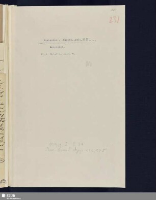 Nr. 105. Kretschmer, Edmund