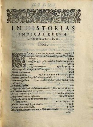 Io Petri Maffeii Bergomatis E Societate Iesv Historiarvm Indicarvm Libri XVI