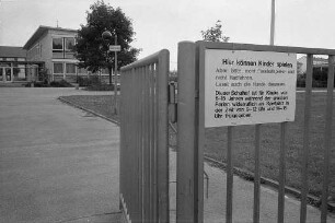 Freigabe des Schulhofes der Heinrich-Köhler-Schule als Spielplatz während der Sommerferien