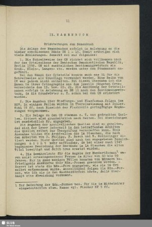 II. Namenbuch