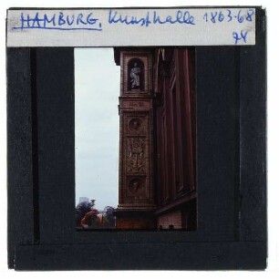 Hamburg, Kunsthalle : Fassadendetail