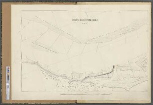 Stromkarte der Elbe. Sect. I. : Ober-Marschachter Wärder. Nieder-Marschachter Wärder. Geesthacht.