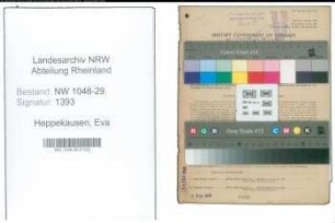 Entnazifizierung Eva Heppekausen , geb. 31.10.1898 (Beamter)