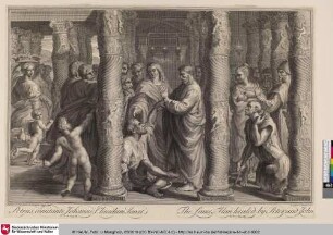Petrus, comitante Johanne, Claudum Sanat; The Lame Man healed by Peter and John