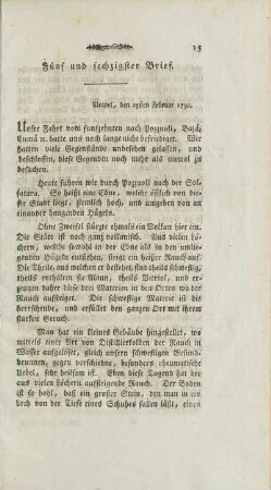 Fünf und sechzigster Brief
