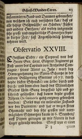Observatio XXVIII.