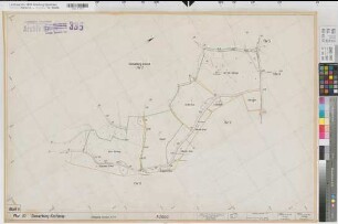 Asbeck (Menden), Umlegung Asbeck, Bl.4 Zuteilungskarte Kirchlinde Flur 10
