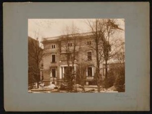 Villa Simon, Berlin-Charlottenburg: Ansicht im Bauzustand