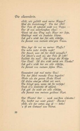 Die Sammlerin