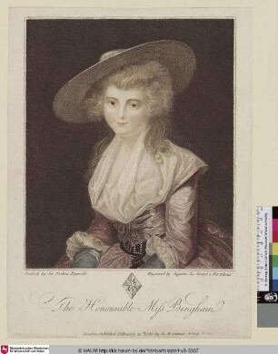 [The Honourable Miss Bingham]