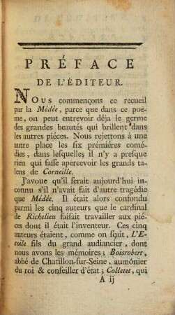 Commentaires Sur Le Théatre De Pierre Corneille Et Autres Morceaux Intéressans, &c. &c. &c.. 1