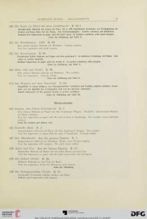 Holzschnitte (Nr. 225-384)